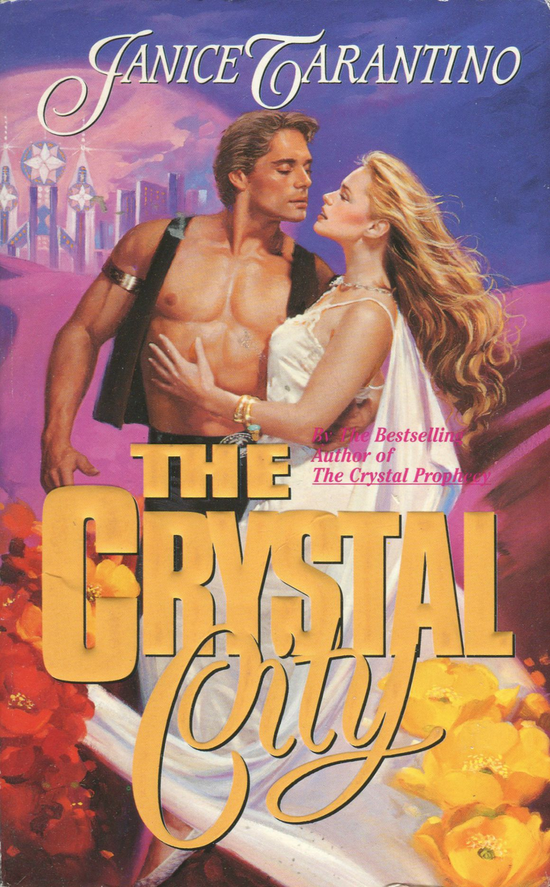 Illustration for article titled These Early-'90s 'Futuristic' Romance Covers Are Stunning and WondrousÂ